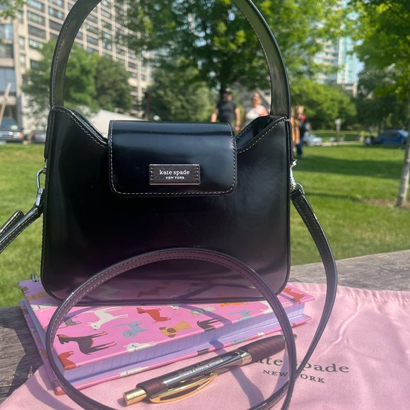 Women’s mini bag, Kate Spade, black, new. - Picture 2 of 4